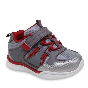 🍂 Athletic Works Boys Athletic Bungee Sneaker with Wiggle Room (Infant Boys)